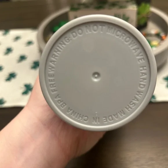 Vera Bradley Penguin Travel Mug with Red Lid - Picture 3 of 8